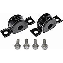 Rear, Driver and Passenger Side Sway Bar Bushing, 21 mm Diameter Bar, Set of 2, OE Solutions Series