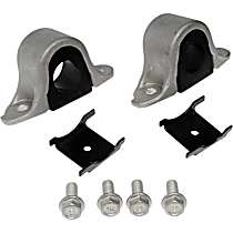 Front, Driver and Passenger Side Sway Bar Bushing, 34 mm Diameter Bar; With Rpo Code Fe3 Sport Suspension); With Rpo Code Fe1 Soft Ride Suspension), Set of 2, OE Solutions Series