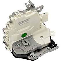 Rear, Passenger Side Door Lock Actuator, Latch and Actuator Assembly; Without Safe Lock System