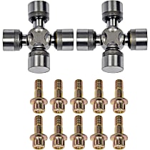 U Joint, 4WD, Repair Kit; Only Works w/Dorman Driveshaft 936-007; Includes Bolts - 