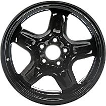 939-103 Steel Black Wheel, 17 in. X 7.5 in., 5 x 4.5 in. Bolt Pattern