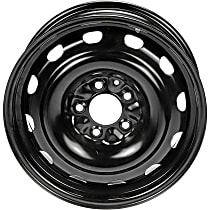 939-107 Steel Black Wheel, 16 in. X 6.5 in., 5 x 4.5 in. Bolt Pattern