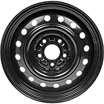 939-140 Steel Black Wheel, 16 in. X 6.5 in.