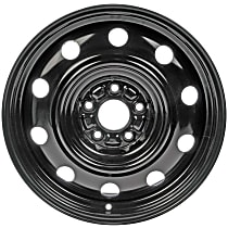 939-157 Steel Black Wheel, 17 in. X 6.5 in., 5 x 114.3 mm Bolt Pattern