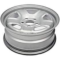 939-168 Steel Silver Wheel, 16 in. X 6.5 in., 5 x 114.3 mm Bolt Pattern