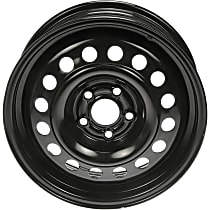 939-176 Steel Black Wheel, 15 in. X 6 in., 5 x 3.94 in. Bolt Pattern