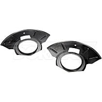 Front Brake Dust Shields, Includes Both Sides