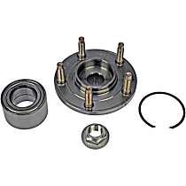 951-053 Front, Driver or Passenger Side Wheel Hub, 5 Lugs, With Bearing,, OE Solutions Series