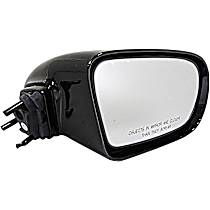 955-059 Passenger Side Mirror, Manual Adjust, Non-Heated, Non-Folding, Black, No Signal Light, No Memory, No Puddle Light, No Auto-Dimming, No Blind Spot Feature
