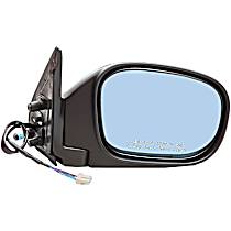 955-1095 Passenger Side Mirror, Power Adjust, Heated, Power Folding, Black, No Signal Light, No Memory, No Auto-Dimming