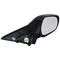 955-1245 Passenger Side Mirror, Power, Non-Heated, Power Folding, Black, No Signal Light, No Memory, No Puddle Light, No Auto-Dimming, No Blind Spot Feature