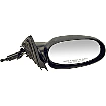 Passenger Side Mirror, Manual, Manual Adjust, Non-Heated, Black, Non-Folding, No Signal Light, No Blind Spot Feature, No Memory, No Puddle Light, No Auto-Dimming
