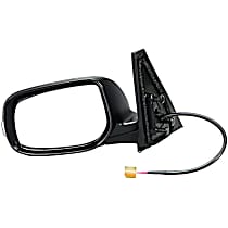 Driver Side Mirror, Power Adjust, Non-Heated, Black, Power Folding, In-housing Signal Light, No Memory, No Auto-Dimming