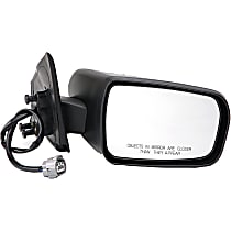 955-1788 Passenger Side Mirror, Power Adjust, Heated, Manual Folding, Black, No Signal Light, No Memory, No Puddle Light, No Auto-Dimming, No Blind Spot Feature