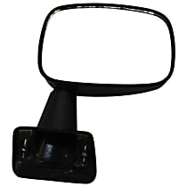 955-217 Passenger Side Mirror, Non-Folding, Non-Heated, Black, Without Auto-Dimming, Without Blind Spot Feature, Without Signal Light, Without Memory