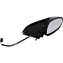 955-405 Passenger Side Mirror, Power Adjust, Non-Heated, Non-Folding, Black, No Signal Light, No Memory, No Puddle Light, No Auto-Dimming, No Blind Spot Feature