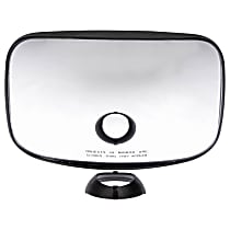 Mirror Glass Driver Side, Non-Heated, Without Turn Signal Light, HD Solutions Series