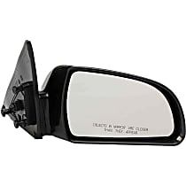 955-945 Passenger Side Mirror, Non-Folding, Heated, Black, Without Auto-Dimming, Without Blind Spot Feature, Without Signal Light, Without Memory