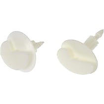 Universal Clips & Fasteners, Panel Trim Retainer, 1 in. Head Diameter, 7/25 in. Hole Size, 3/4 in. Shaft Length, Set of 6