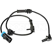 Front, Driver or Passenger Side ABS Speed Sensor, Rear Wheel Drive, RWD, OE Solutions Series