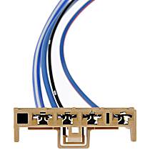 Blower Motor Resistor, With Manual A.C. Control, OE Solutions Series - 
