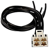 Direct Fit HVAC Blower Motor Resistor Connector, Sold Individually