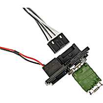 Blower Motor Resistor, Except Climate Control, OE Solutions Series - 