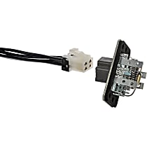 Blower Motor Resistor, Factory A.C.; Without A.C., OE Solutions Series - 