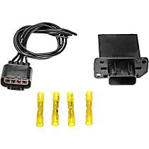 Blower Motor Resistor, With Manual A.C. Control, OE Solutions Series - 