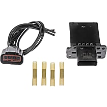 Blower Motor Resistor, Manual Temperature Control, OE Solutions Series - Front