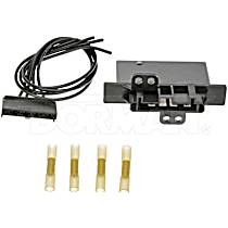 Blower Motor Resistor, OE Solutions Series - Front