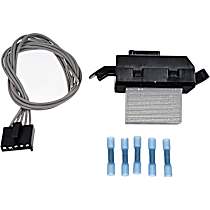 Blower Motor Resistor, With Automatic A.C., OE Solutions Series - 