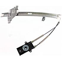 Front, Passenger Side Power Window Regulator, Without Motor