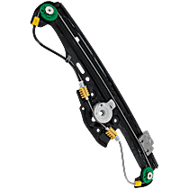 Rear, Passenger Side Power Window Regulator, Without Motor