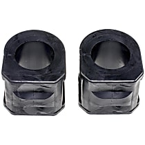 Front To Frame Sway Bar Bushing, 31.75 mm Diameter Bar; Without Tabs On Mounting Clamps, Set of 2, Premium Chassis Series