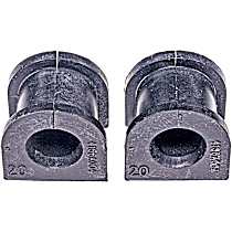 Rear, Driver and Passenger Side Sway Bar Bushing, Naturally Aspirated, 19.50 mm Diameter Bar, Set of 2, Premium Chassis Series