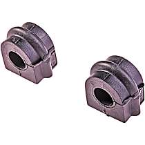 Rear, Driver and Passenger Side Sway Bar Bushing, 19.10 mm Diameter Bar; Thermoplastic Bushings, Set of 2, Premium Chassis Series