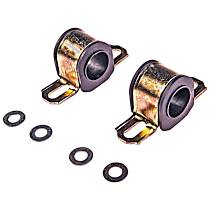 Front, Driver and Passenger Side Sway Bar Bushing, Front Wheel Drive, Thermoplastic Bushings, Set of 2, Premium Chassis Series