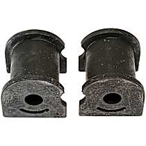 Rear, Driver or Passenger Side Sway Bar Bushing, 19 mm Diameter Bar, Set of 2