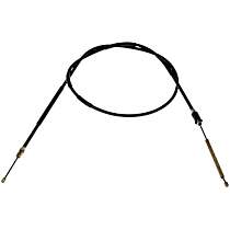 Parking Brake Cable, 4.0L 6Cyl, 10 In. Brakes - Rear, Passenger Side