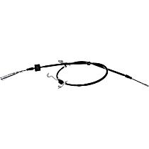 Parking Brake Cable, 2.3L 4Cyl - Rear, Driver Side
