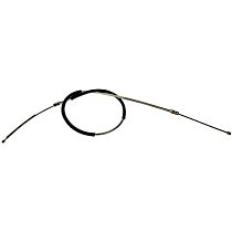 Parking Brake Cable, 5.7L 8Cyl, With Rear Drum - Rear, Driver Side