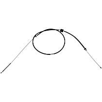 Parking Brake Cable, 3.0L 6Cyl, With Rear Drum - Rear, Passenger Side