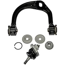 Front, Driver Side, Upper Control Arm, Adjusts Camber -2.00 To +2.00 Degrees; Adjusts Caster 0.00 To +4.00 Degrees, Premium Chassis Series