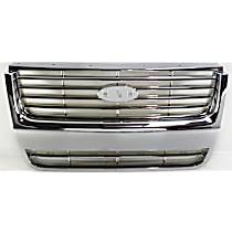 Grille Assembly, Chrome Shell and Insert