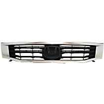 Grille Assembly, Chrome Shell with Paintable Insert