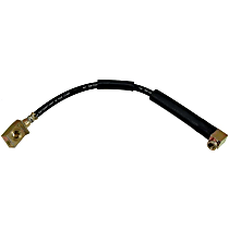 H104350 Front, Driver Side First Stop Series Brake Line, Metal and Rubber