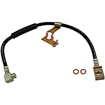 Front, Driver Side Brake Line, Metal and Rubber, First Stop Series