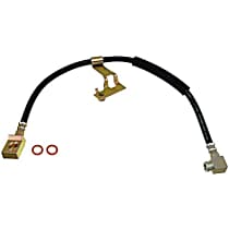 Front, Passenger Side Brake Line, Metal and Rubber, First Stop Series
