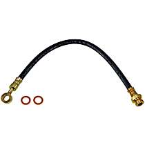 H123792 Front, Driver or Passenger Side First Stop Series Brake Line, Metal and Rubber